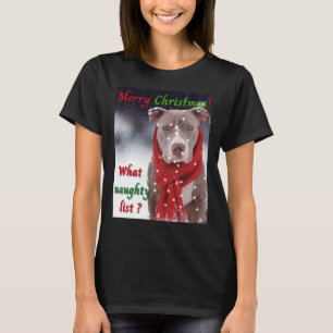 T-shirt Un Taureau Ou Un Chien Du Staffordshire Tiré Chris