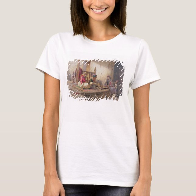 T-shirt Un tisserand à Esna, l'une des 24 illustrations pr (Devant)