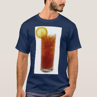 T-shirt Un verre de thé glacé