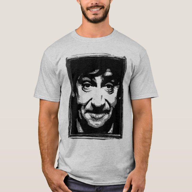 T-shirt Un visage dans l'obscurité (Devant)