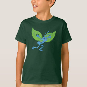 T-shirt Un vol de bug's Life Flik avec des feuilles Disney