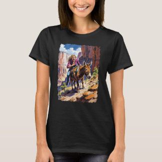 T-shirt Un voyage le long du Bright Angel Trail