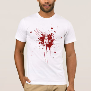 T-shirt Un zombi négatif de vampire de donation de groupe