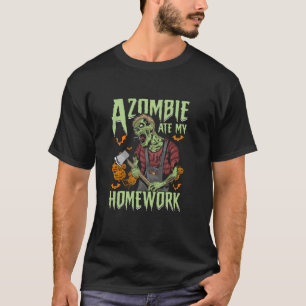 T-shirt Un Zombie Mange Mon Costume Halloween