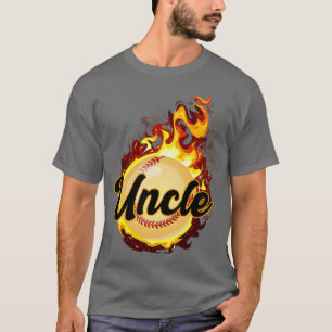 T-shirt Uncle Funny Joueur de baseball