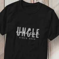 Uncle le plus froid Moderne Élégante Fête des père