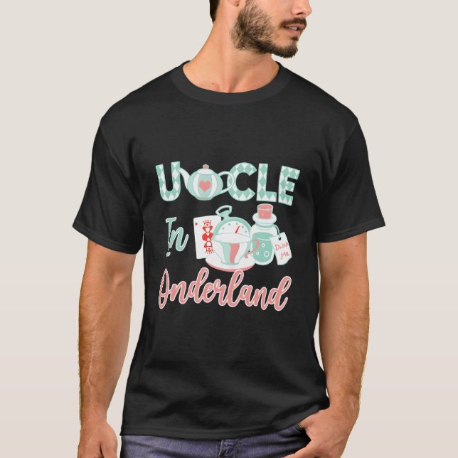 T-shirt Uncle Of The Uncle In Onderland (Devant)