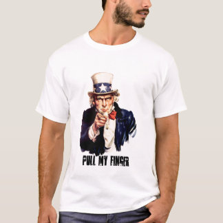 T-shirt Uncle_Sam_ (pointing_finger), TIRENT MON DOIGT