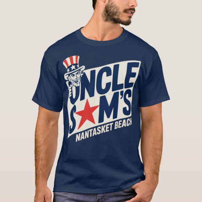 T-shirt Uncle Sam's Nantasket Beach Hull, MA (2) (Devant)