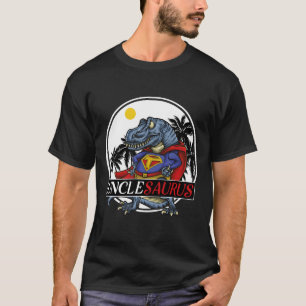T-shirt unclesaurus drôle famille dinosaure