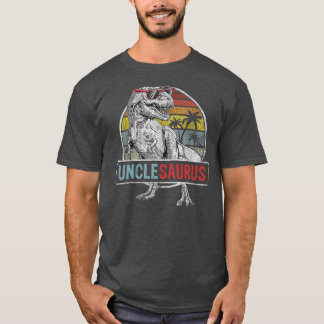 T-shirt Unclesaurus Funny T Rex Dinosaure Oncle saurus