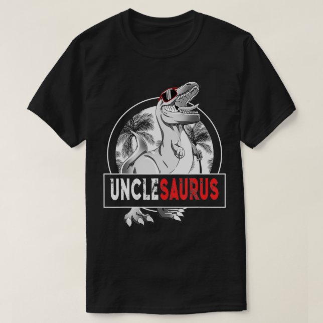 T-shirt Unclesaurus T re Uncle Saurus Dinosaur Hommes garç (Design devant)