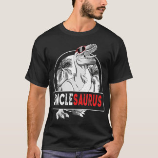 T-shirt Unclesaurus T re Uncle Saurus Dinosaur Hommes garç