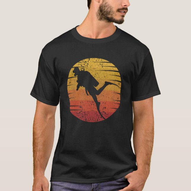 T-shirt Underwaterechnical Sport Diving Professional vinta (Devant)
