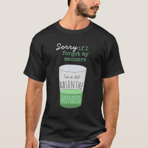 T-shirt Une absinthe de peu occupée