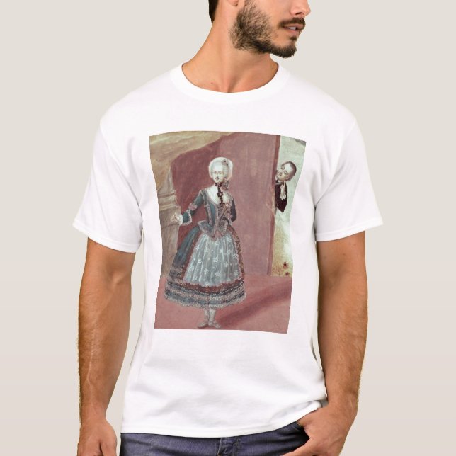 T-shirt Une actrice dans le rôle de Rosine (Devant)