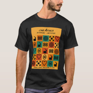 T-shirt Une Afrique – Adinkra – Ghana - 