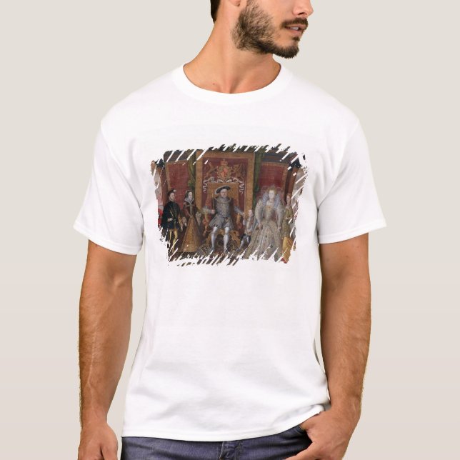 T-shirt Une allégorie de la succession de Tudor : La (Devant)