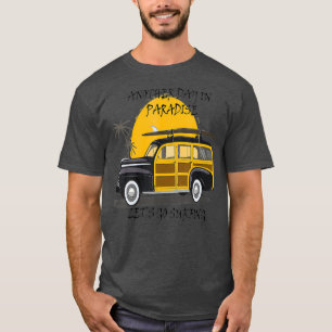 T-shirt Une autre journée au paradis hotrodHawaiian Woody