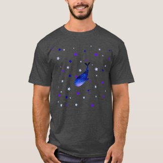 T-shirt Une baleine galaxie flottant dans les étoiles