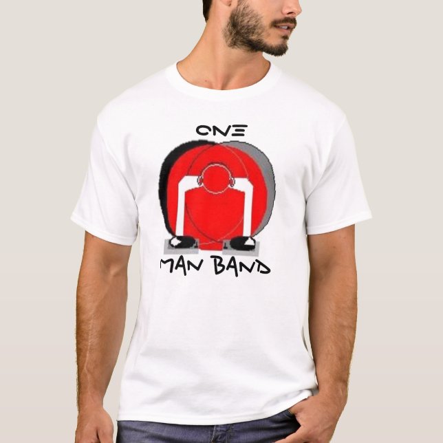 T-shirt Une bande 2 d'homme (Devant)