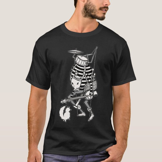 T-shirt Une bande de l'homme (Devant)