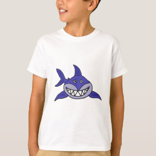 T-shirt Une bande dessinée de grimacerie hilare de requin