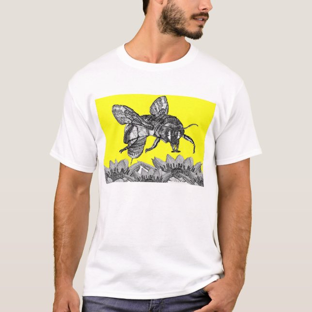 T-shirt Une belle fourmi dans le jardin (Devant)