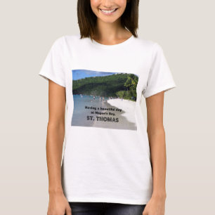 T-shirt Une belle journée à Magen's Bay...