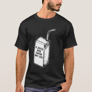 T-shirt Une boîte à jus a sauvé ma vie Hypoglycémie Type 1