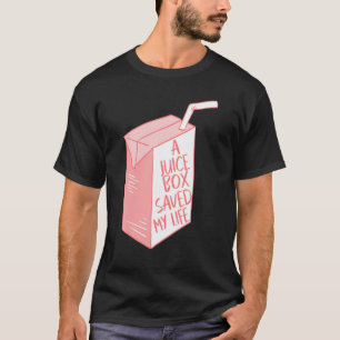 T-shirt Une boîte de jus a sauvé ma vie diabète Cétoacidos