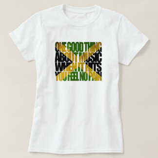 T-shirt Une bonne chose à Music Trenchtown Rock Jamaica