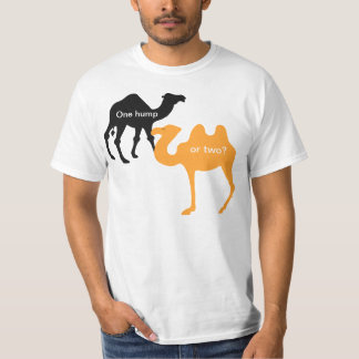 T-shirt Une bosse ou deux ?
