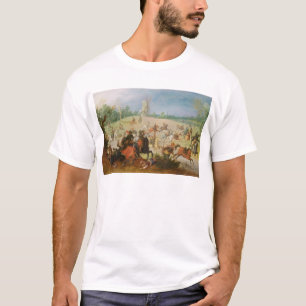 T-shirt Une cavalerie luttent