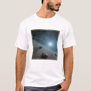 T-shirt Une Ceinture Astéroïde Autour De L'Étoile Lumineus