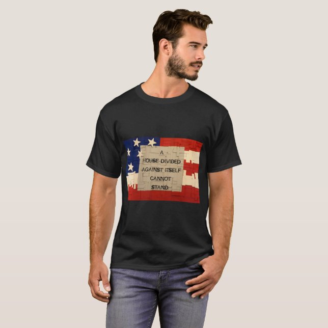 T-shirt Une Chambre divisée (Devant entier)