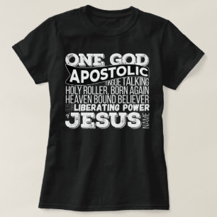 T-shirt Une chanson apostolique de Dieu