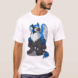 T-shirt Une chemise bleue plus docile de Winja de psyché