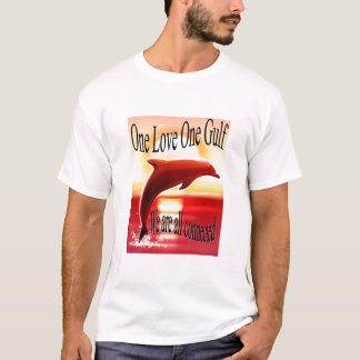 T-shirt Une chemise de Golfe de l'amour un