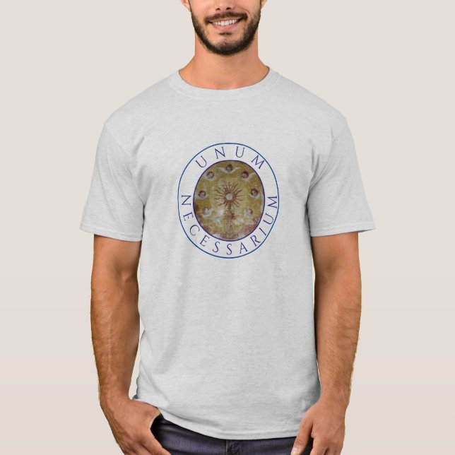T-shirt une chemise nécessaire de catholique de monstrance (Devant)