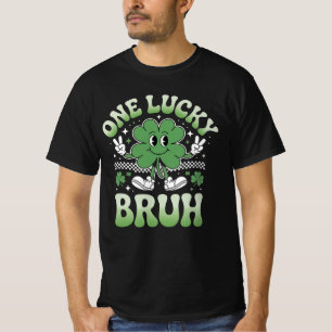 T-shirt Une chemise One Lucky Bruh – drôle de St Patrick p