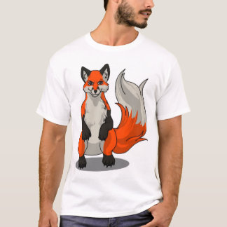 T-shirt Une chemise orange plus docile de Salk de psyché