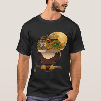 T-shirt Une chouette très curieuse