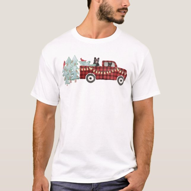 T-shirt Une collection de Noël très béreuse (Devant)