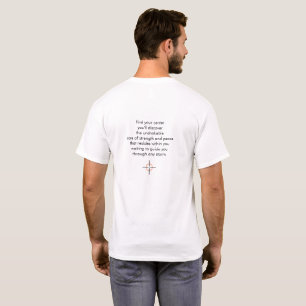 T-shirt Une conception circulaire avec point focal