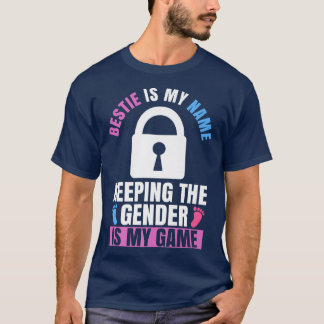 T-shirt Une conception révélatrice du genre pour un gardie