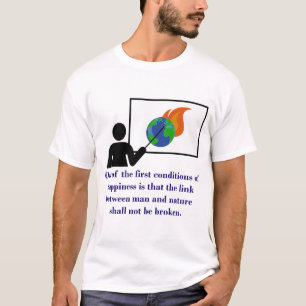 T-shirt Une Des Premières Conditions - Citation Sur Le Cha