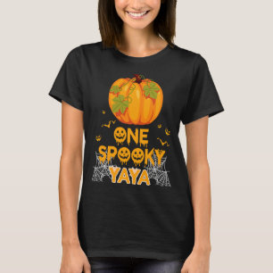 T-shirt Une Éffrayante famille Yaya Halloween Costume Corr