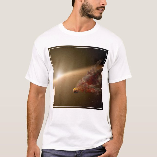 T-shirt Une Énorme Éruption Autour De L'Étoile Ngc 2547-Id (Devant)