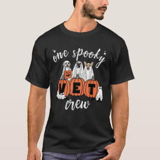 T-shirt Une équipe de vétérinaires effrayante Chien fantôm